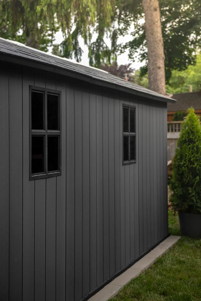 Newton Plus 7515 Tuinhuis - 230x476x246cm - Grijs