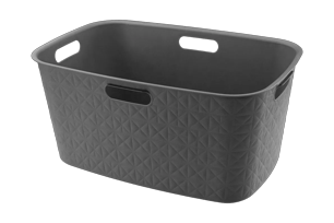 Softex Wasmand 45L - Antraciet - Wasmanden