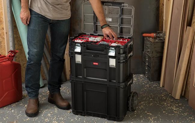 Carro vertical 3 niveles - Connect Rolling System - Negro