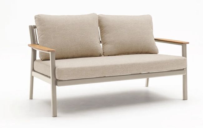 סט מערכת ישיבה פוקט אלומניום - בז