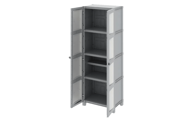 ארון שירות מודולייז גבוה - אפור בהיר thumbnail