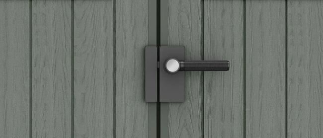 Caseta de exterior Darwin 6x6 ventanas frontales. 190x183x221cm y 3,3m2 - Verde