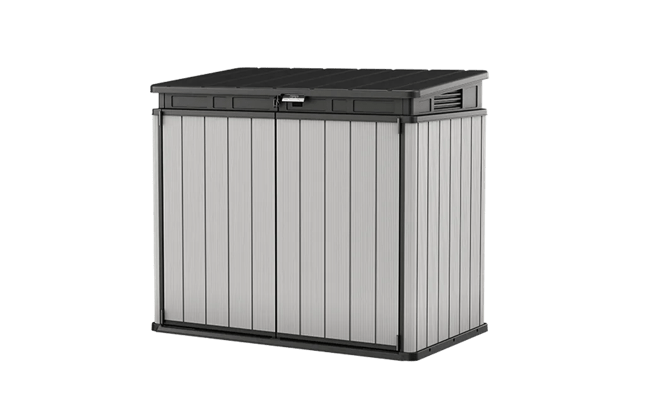 Premier XL 1150L Storage Shed - Light Grey