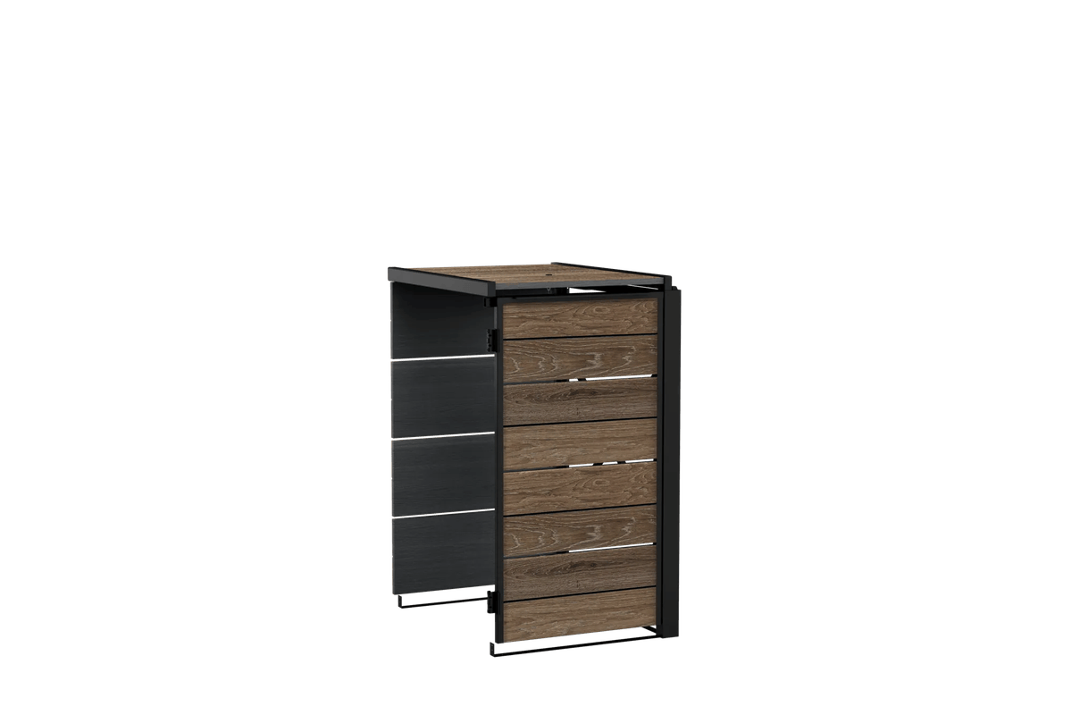 240L Bin Hideaway Extension - Walnut Brown