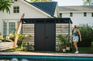 Signature Coastal Grey Large Storage Shed - 11x7 Shed - Keter US