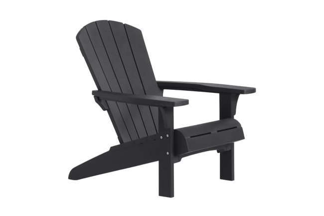 Troy Adirondack Tuinstoel - 81x93x96,5cm - Antraciet