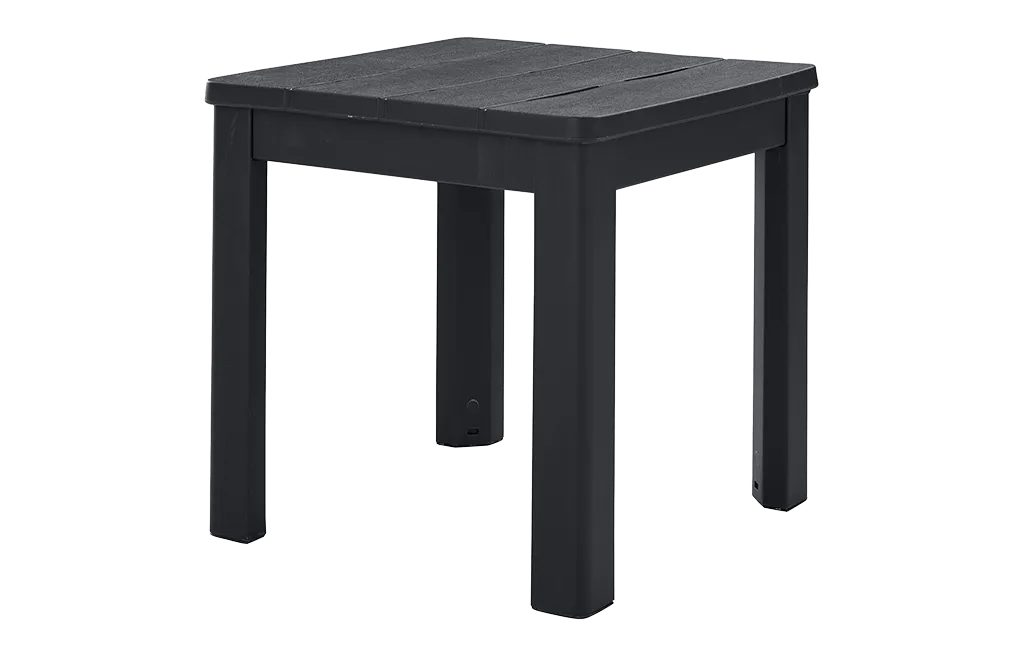 Chaise Outdoor Side Table - Graphite - Keter US