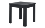 Graphite Chaise Square Small Outdoor Side Table - Keter US