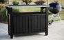 Unity XL Graphite Outdoor Kitchen Cart with Storage - Keter US