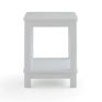 Deluxe White Outdoor Adirondack Side Table - Keter US