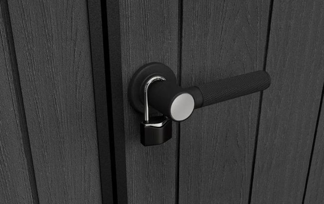 Abri de jardin Signature 117 - 7,4m2 - Marron aspect Douglas