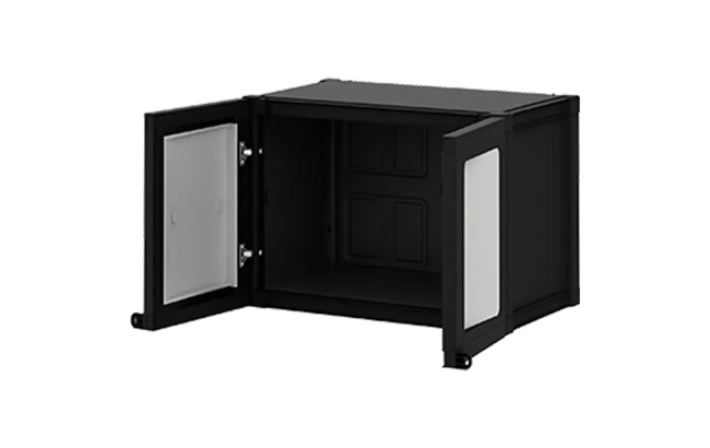 ארון מודולייז תלוי - שחור