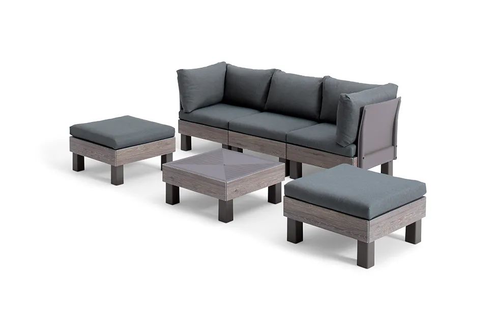 Conjunto de exterior de 5 plazas Elements
