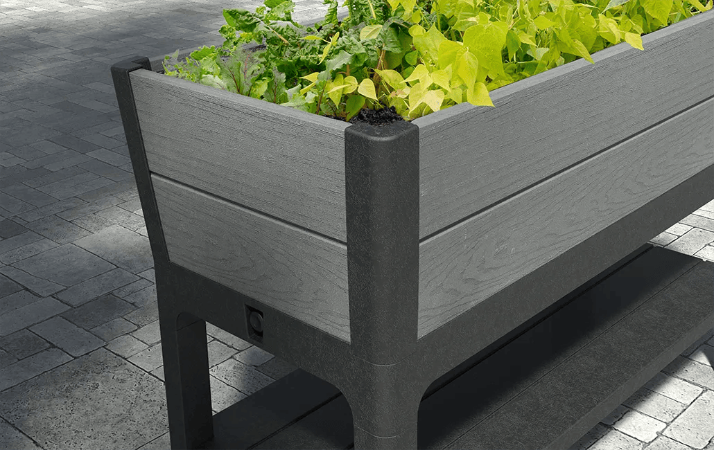 Graphite Darwin 29 Gallon Elevated Garden Bed - Keter US