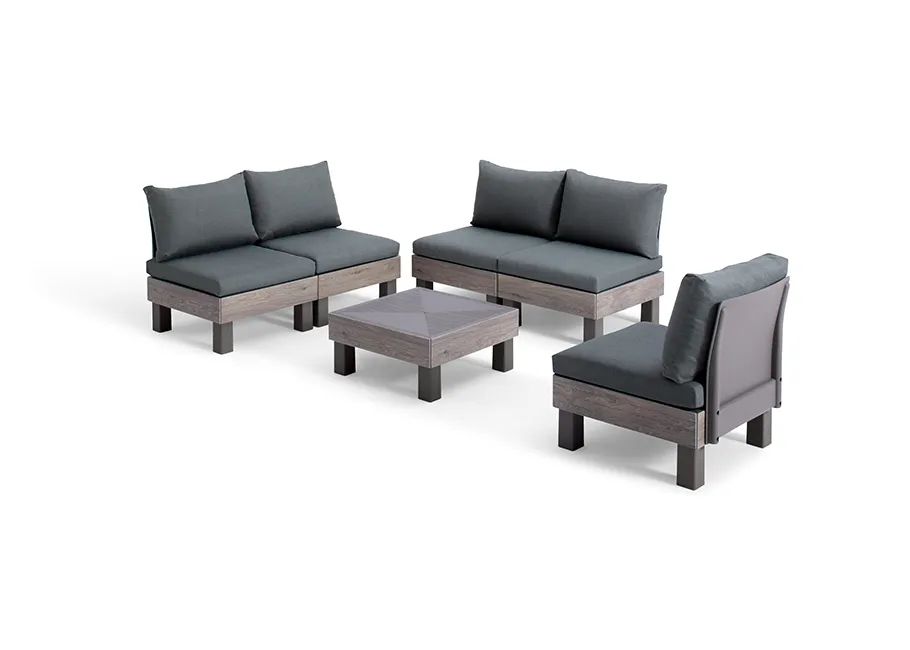 Conjunto de exterior de 5 plazas Elements