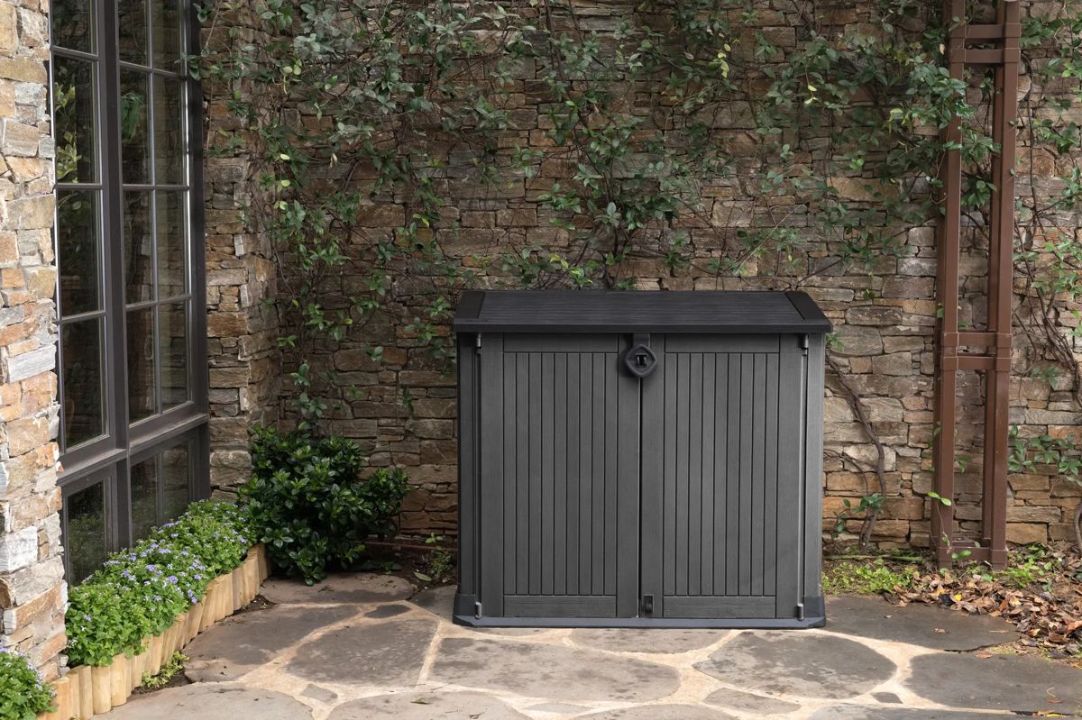Store It Out Midi 4.3' x2.3' Foot Shed - Graphite - Keter US