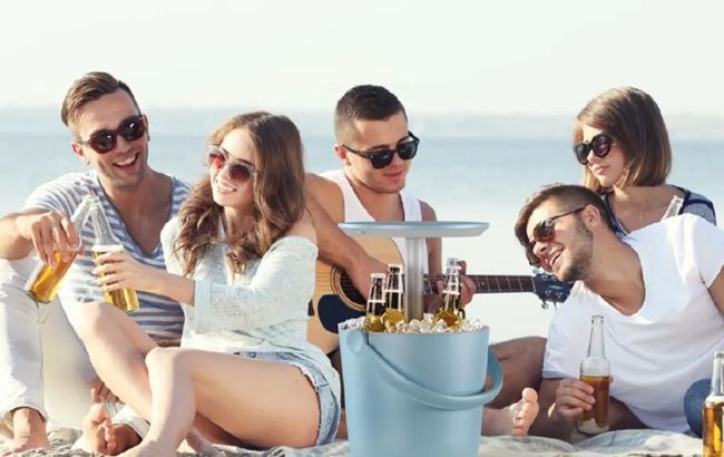 בר משקאות נייד- גו בר- Go Bar - טורקיז 