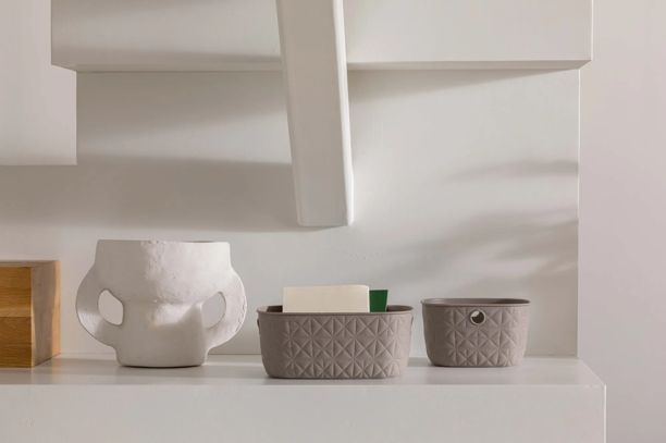 Softex Opbergmand 4L - Taupe - Opbergen