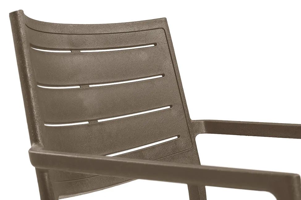 Metaline Chair, Set of 4 - Cappuccino