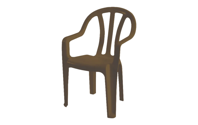 כיסא דליה  - חום