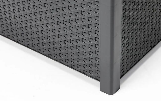 Arica Aufbewahrungstisch – 79x59x42 cm - Grau