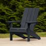 Modern Graphite Outdoor Adirondack Chair - Keter US