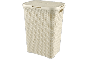 Style Wasmand 60L - Wit - Wasmanden