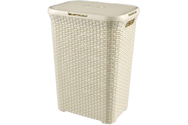 Style Wasmand 60L - Wit - Wasmanden