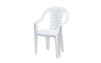 כסא רועי - לבן - כיסאות גינה
