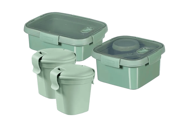 קופסת סמארט אקו מלבנית 1.2 ליטר - ירוק