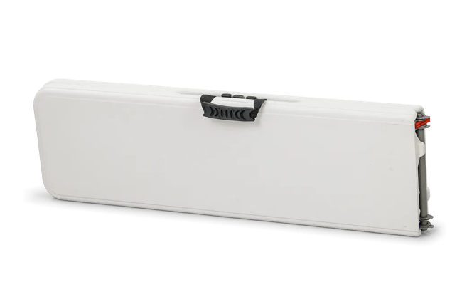 ספסל מתקפל - לבן