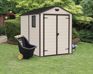 Manor Shed 6x8ft Double Door  - Brown