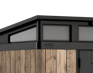 Aspen 8x6 Shed - Outdoor Storage Shed Pine Brown  - Keter US