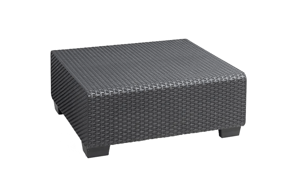 Salta Square Outdoor End Table - Graphite