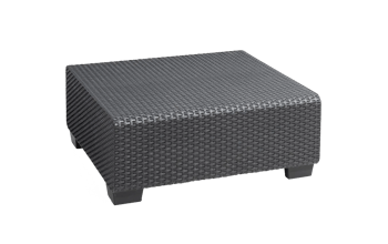 Salta Square Outdoor End Table - Graphite - Patio Furniture Sets