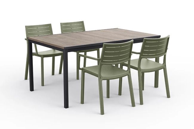 כיסא מטליין - ירוק זית