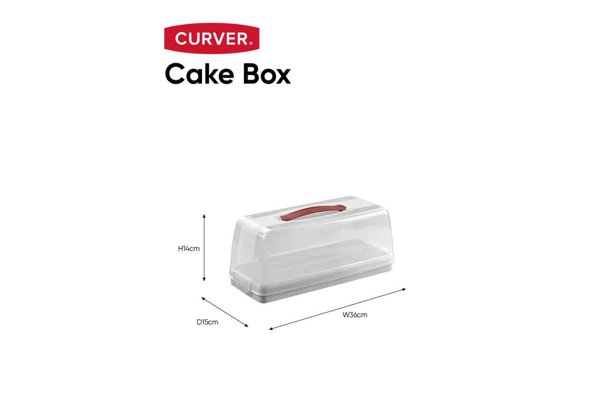 Chef at Home Cake Bewaardoos 7L - Wit