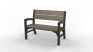 Porto Bankje - 120x63x88cm - Walnut