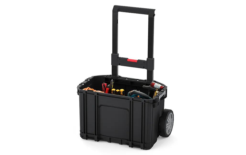 Carro vertical 3 niveles - Connect Rolling System - Negro
