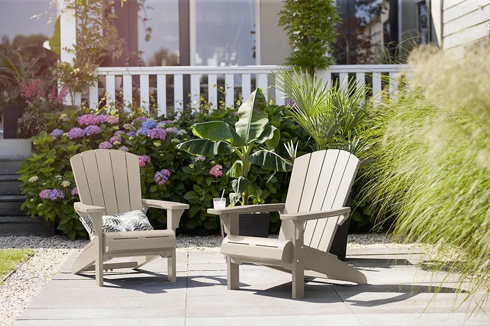 Troy Adirondack Tuinstoel - set van 2 - Salie Groen
