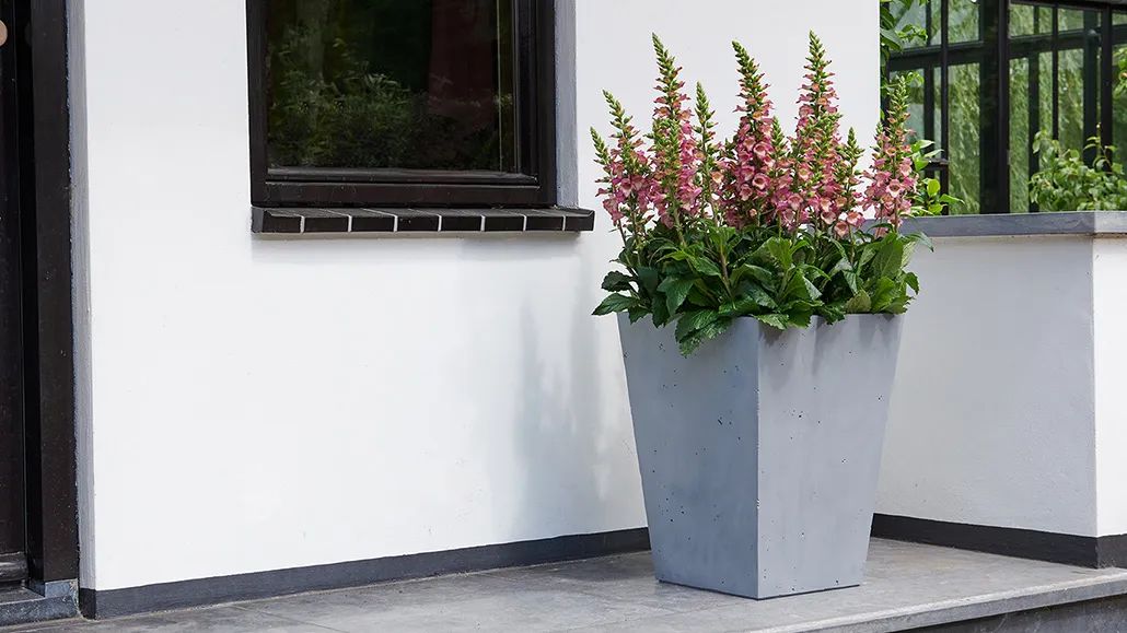 Beton Conic Planter square 40cm - 