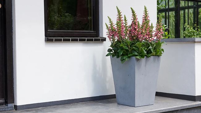 Beton Conic Planter square 40cm - 