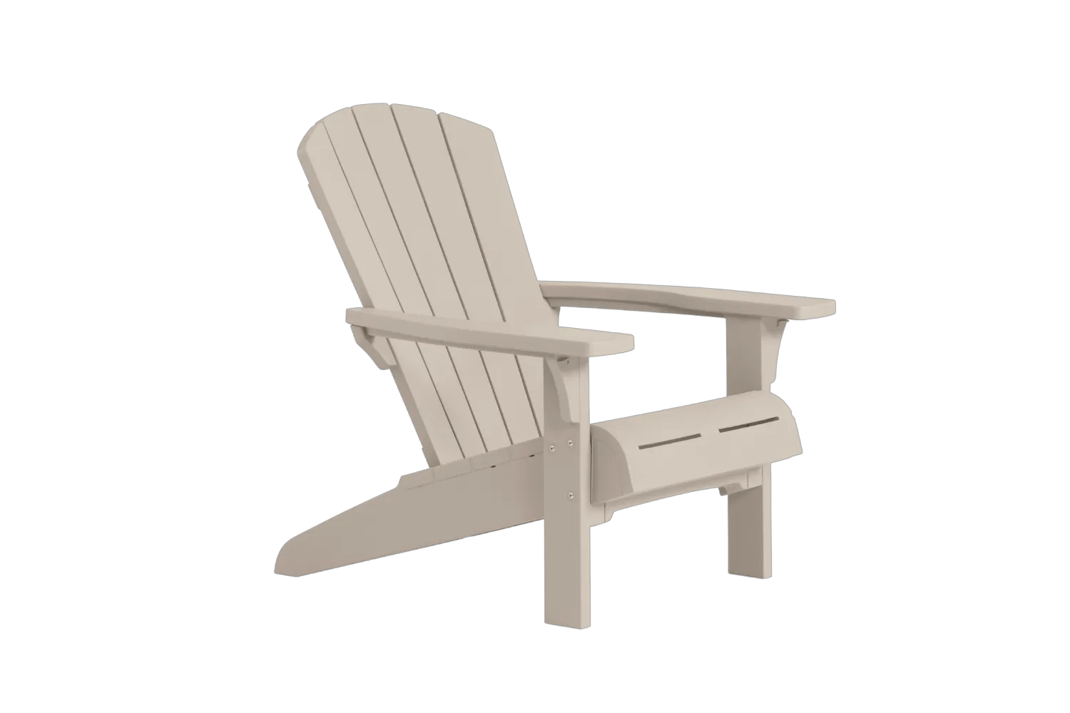 Troy Adirondack Tuinstoel - 81x93x96,5cm - Soft Beige