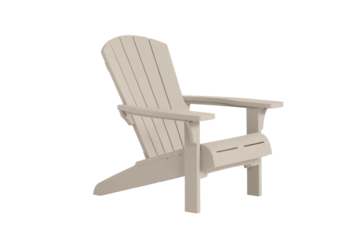 Troy Adirondack Tuinstoel - 81x93x96,5cm - Soft Beige