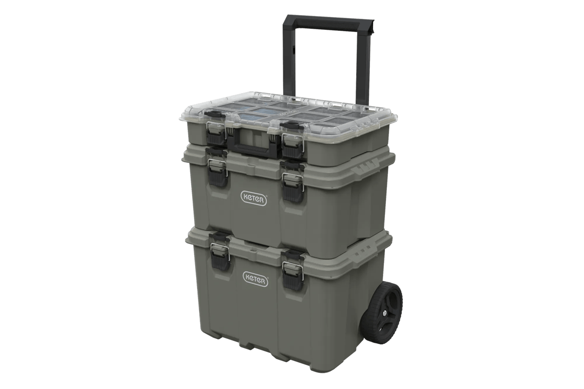 Stack & Roll System Tool Box Storage - Keter US