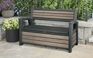 Signature 227L Storage Bench - Ashwood Brown