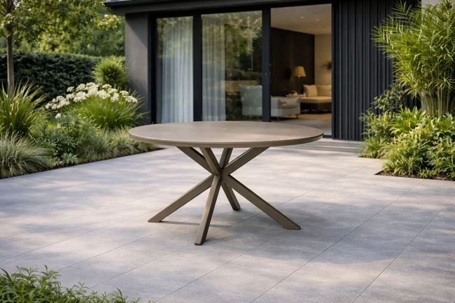 שולחן עגול פרלין 120 ס