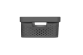 Infinity Dots Opbergbox 11L - Antraciet