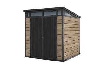 Signature Shed 7x7ft - Ashwood Brown - Medium Sheds
