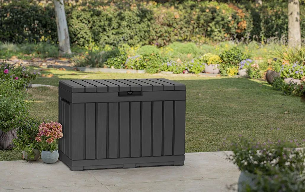 Kentwood 190L Aufbewahrungsbox - Graphit